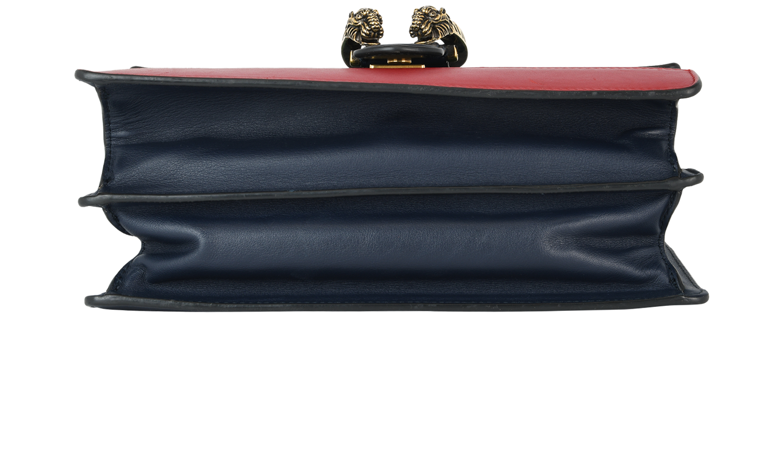 Dionysus Bamboo Top Handle, &pound;520, Handbags, Blue/Green/Red, Leather, Top view